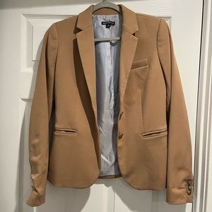 J Crew tan blazer size 2